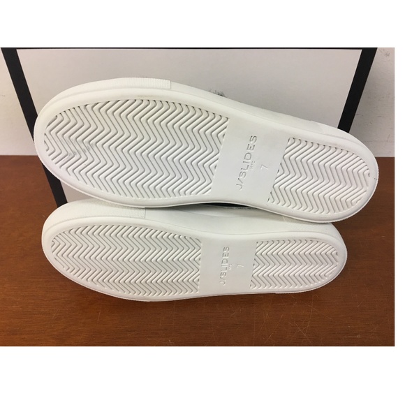 $150 J/Slides NY Alexi Suede Faux Fur Fashion Platform Sneaker Shoes - Picture 7 of 7